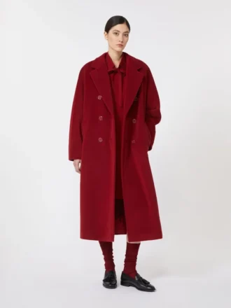 101801 Icon Coat, Dunkelrot