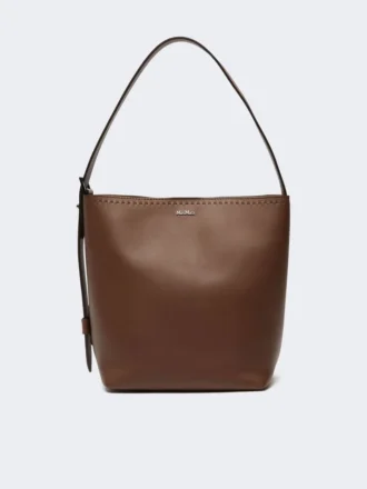 Archetipo kleine Ledertasche, braun