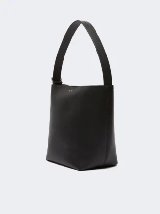 Archetipo kleine Ledertasche, schwarz