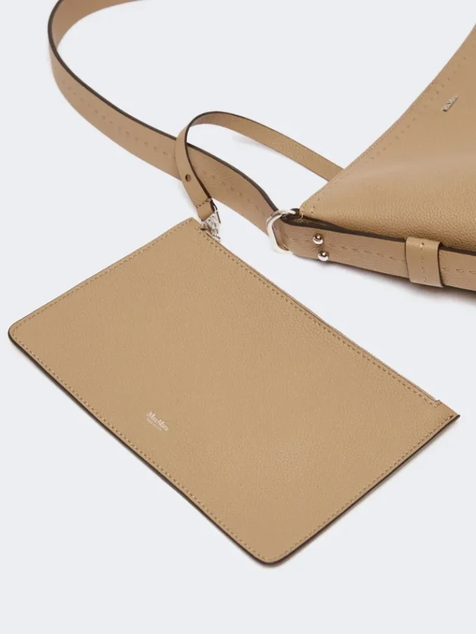 – Archetipo-Ledertasche in mittlerer Größe, Farbe: Mud – Archetipo-Ledertasche in mittlerer Größe, Farbe: Mud