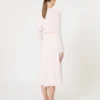 Ausgestelltes Kleid aus Cady, rosa Ausgestelltes Kleid aus Cady, rosa
