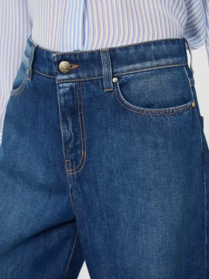 Baggy-Jeans aus Denim, marineblau Baggy-Jeans aus Denim, marineblau