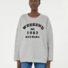 Baumwoll-Sweatshirt mit Rundhalsausschnitt, hellgrau Baumwoll-Sweatshirt mit Rundhalsausschnitt, hellgrau