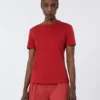 Baumwoll-T-Shirt, rot