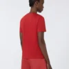 Baumwoll-T-Shirt, rot