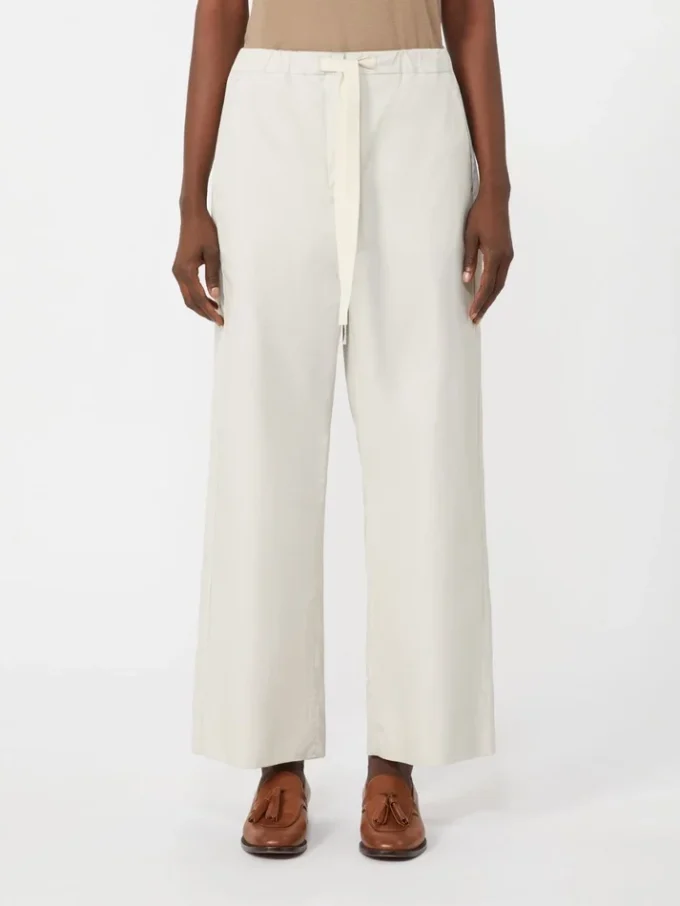 Baumwollhose mit Kordelzug, eisblau Baumwollhose mit Kordelzug, eisblau