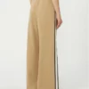 Baumwolljersey-Hose, haselnussbraun