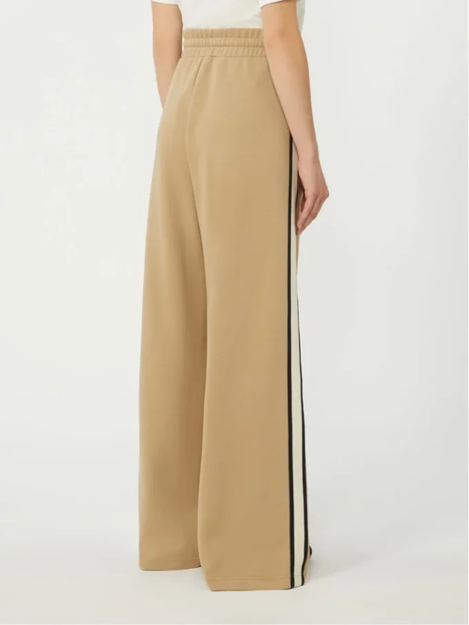 Baumwolljersey-Hose, haselnussbraun