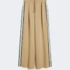 Baumwolljersey-Hose, haselnussbraun