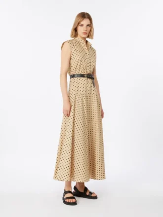 Bedrucktes Popeline-Hemdkleid, Colonial