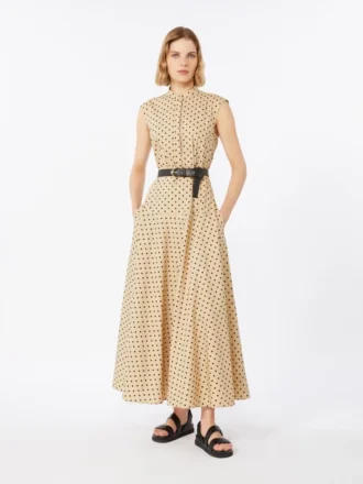 Bedrucktes Popeline-Hemdkleid, Colonial
