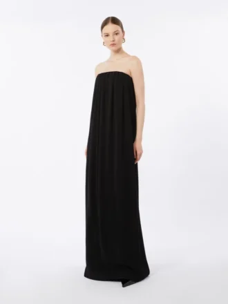 Cady-Bustierkleid, schwarz