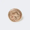 Dogenring aus Metall, Gold