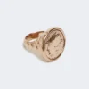Dogenring aus Metall, Gold