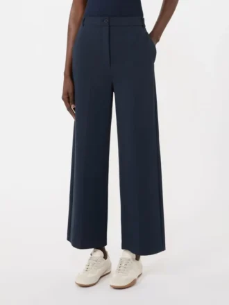 Doppelseitige Jersey-Hose, marineblau
