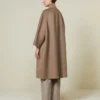 Doppelter Kaschmir-Cape-Mantel, Taubengrau Doppelter Kaschmir-Cape-Mantel, Taubengrau