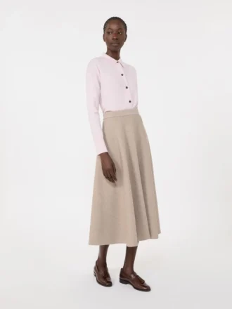 Femininer Wollcardigan, rosa