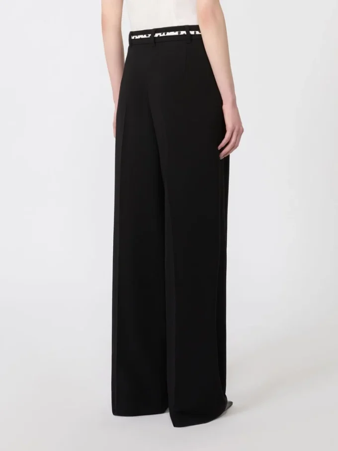 Fließende Cady-Hose, schwarz Fließende Cady-Hose, schwarz