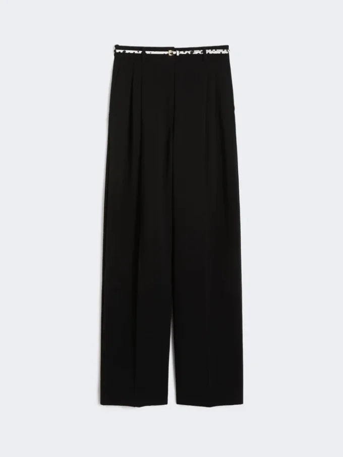 Fließende Cady-Hose, schwarz Fließende Cady-Hose, schwarz