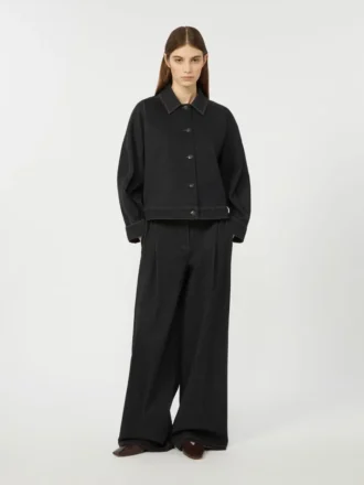 Fünf-Taschen-Hose aus Jersey in Denim-Optik, ultramarinblau
