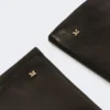 Handschuhe aus Nappaleder, schwarz
