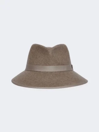 Hut aus Wollfilz, beige Hut aus Wollfilz, beige