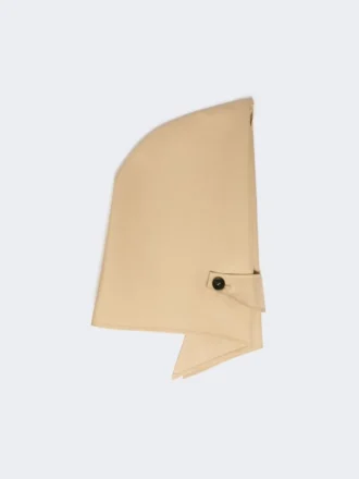 Hut-Foulard aus wasserabweisendem Gabardine, beige Hut-Foulard aus wasserabweisendem Gabardine, beige