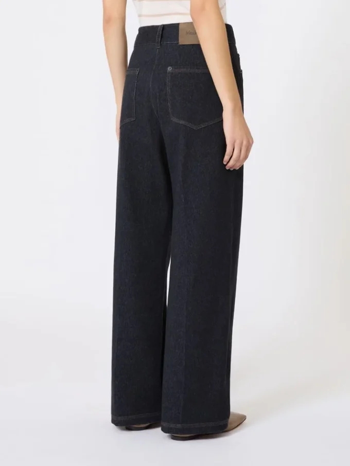 Jerseyhose im Denim-Look, ultramarinblau Jerseyhose im Denim-Look, ultramarinblau