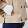 Kaschmir-Cape in Boxy-Passform, Albino Kaschmir-Cape in Boxy-Passform, Albino