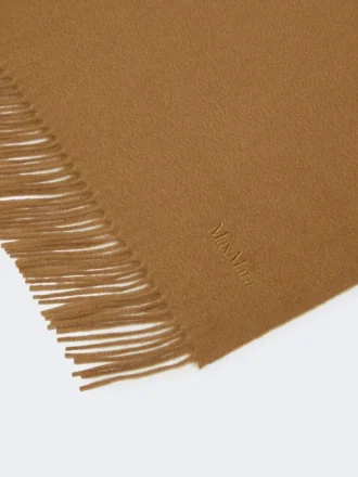Kaschmir-Stola mit Logo, beige