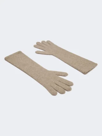 Kaschmirhandschuhe, beige