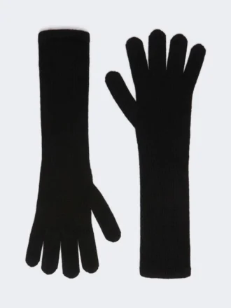 Kaschmirhandschuhe, schwarz
