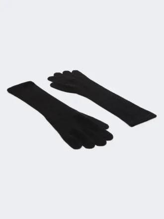 Kaschmirhandschuhe, schwarz