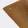 Lange Handschuhe aus Nappaleder, tabakfarben