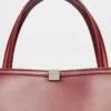 Leder-Tasche, bordeaux