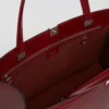 Leder-Tasche, bordeaux