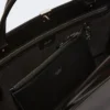 Leder-Tragetasche, schwarz Leder-Tragetasche, schwarz