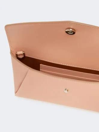 Leder-Umschlag-Geldbörse, rosa