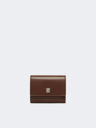 Lederbrieftasche, kakao