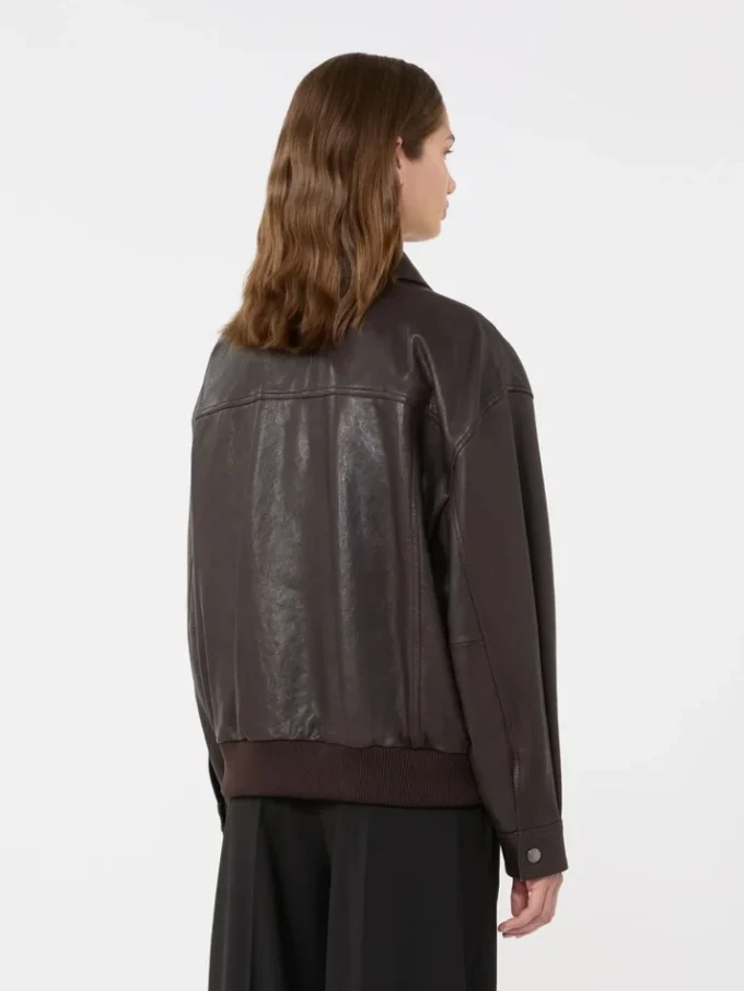 Lederjacke, braun