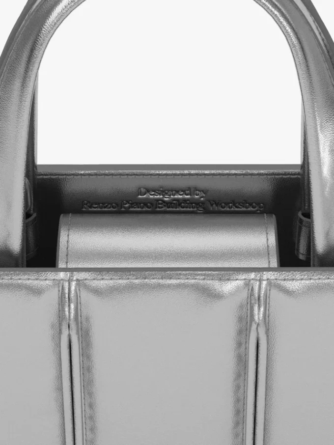 Max Mara Whitney Bag 2 – Nano, Silber Max Mara Whitney Bag 2 – Nano, Silber