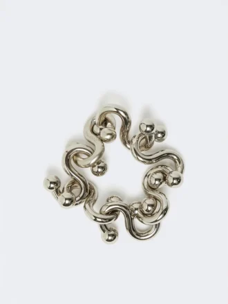 Metallarmband, silber