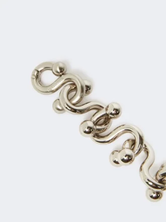 Metallarmband, silber