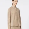 Nappalederjacke, sand