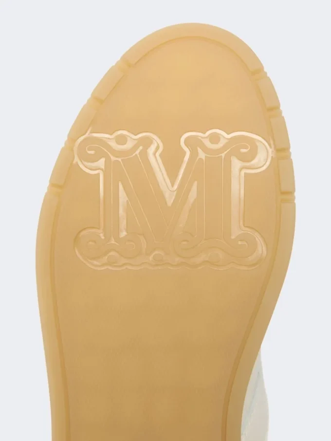 Niedrige Sneaker aus getrommeltem Leder, weiß Niedrige Sneaker aus getrommeltem Leder, weiß