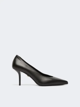 Pumps aus weichem Nappaleder, schwarz