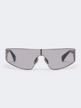 Shield-Sonnenbrille, schwarz