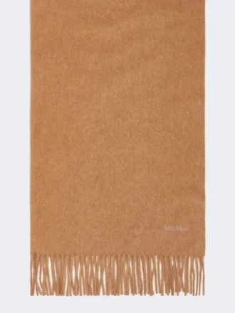 Stola mit Logo in Camel, Camel