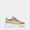 Wasserabweisende Kaschmir-Sneaker, beige