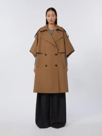 Wasserabweisender Gabardine-Umhang, Kolonialstil Wasserabweisender Gabardine-Umhang, Kolonialstil